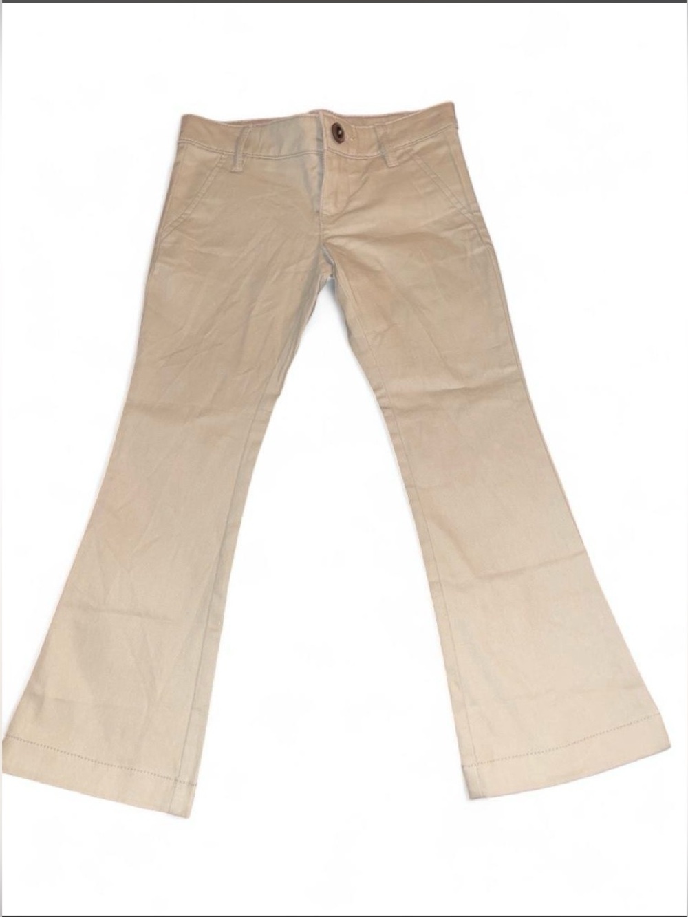 Old Navy Beige Flared Jeans
